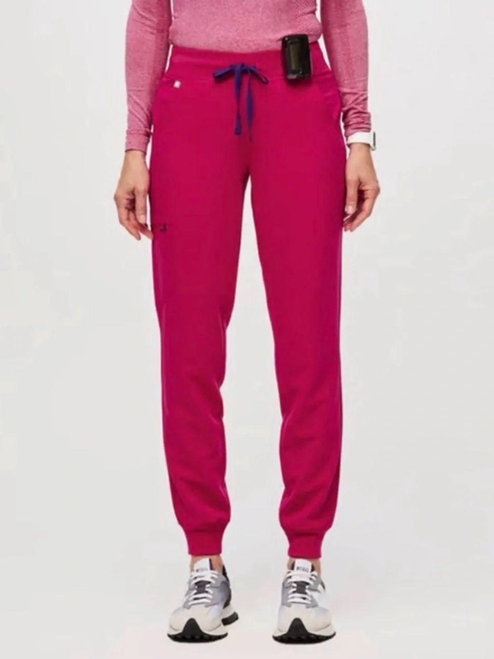 Figs Ultra Rose Zamora Jogger Pants Size S - Picture 1 of 1